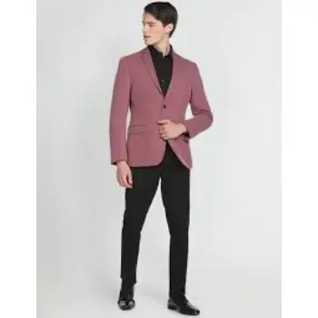 Arrow Textured Formal Blazer 